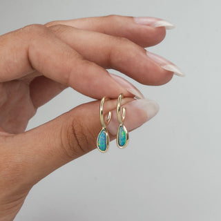 opal hoops