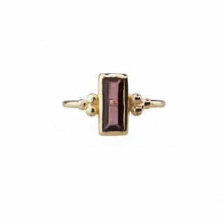 baguette pink tourmaline