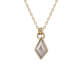 gray diamond necklace