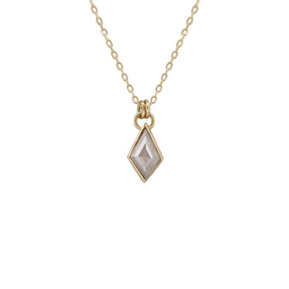 gray diamond necklace