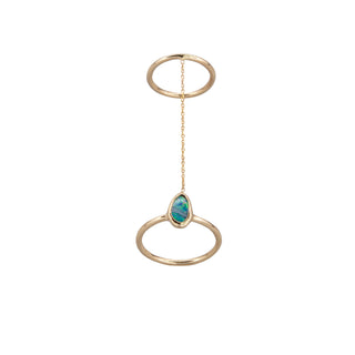 opal chain ring
