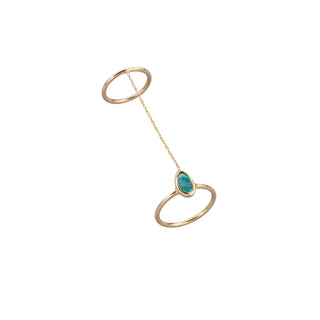 opal chain ring