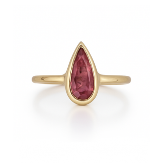pink tourmaline ring