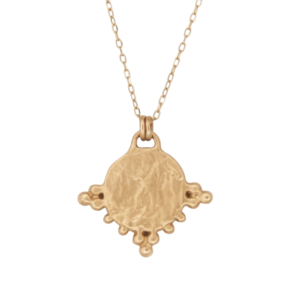 The same pendant cast in gold