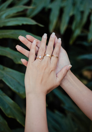 beaded ring