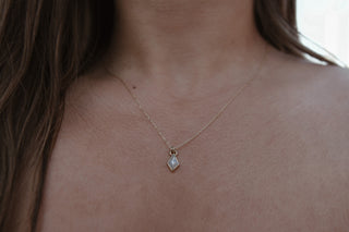 gray diamond necklace