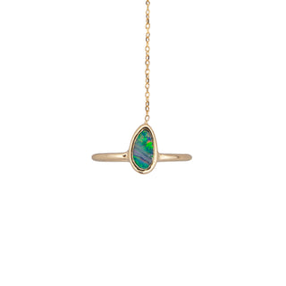 opal chain ring